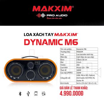 LOA XÁCH TAY MAKXIM DYNAMIC M6