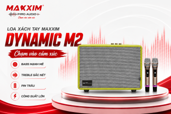 LOA XÁCH TAY MAKXIM DYNAMIC M2