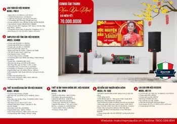 COMBO ÂM THANH XUÂN ĐẠI PHÁT